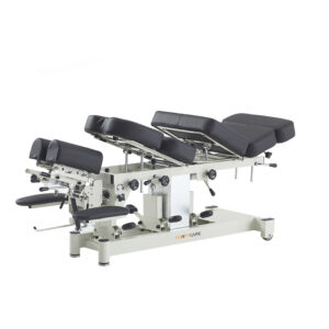 Masă chiropractică cu coloană centrală APPA, vedere generală