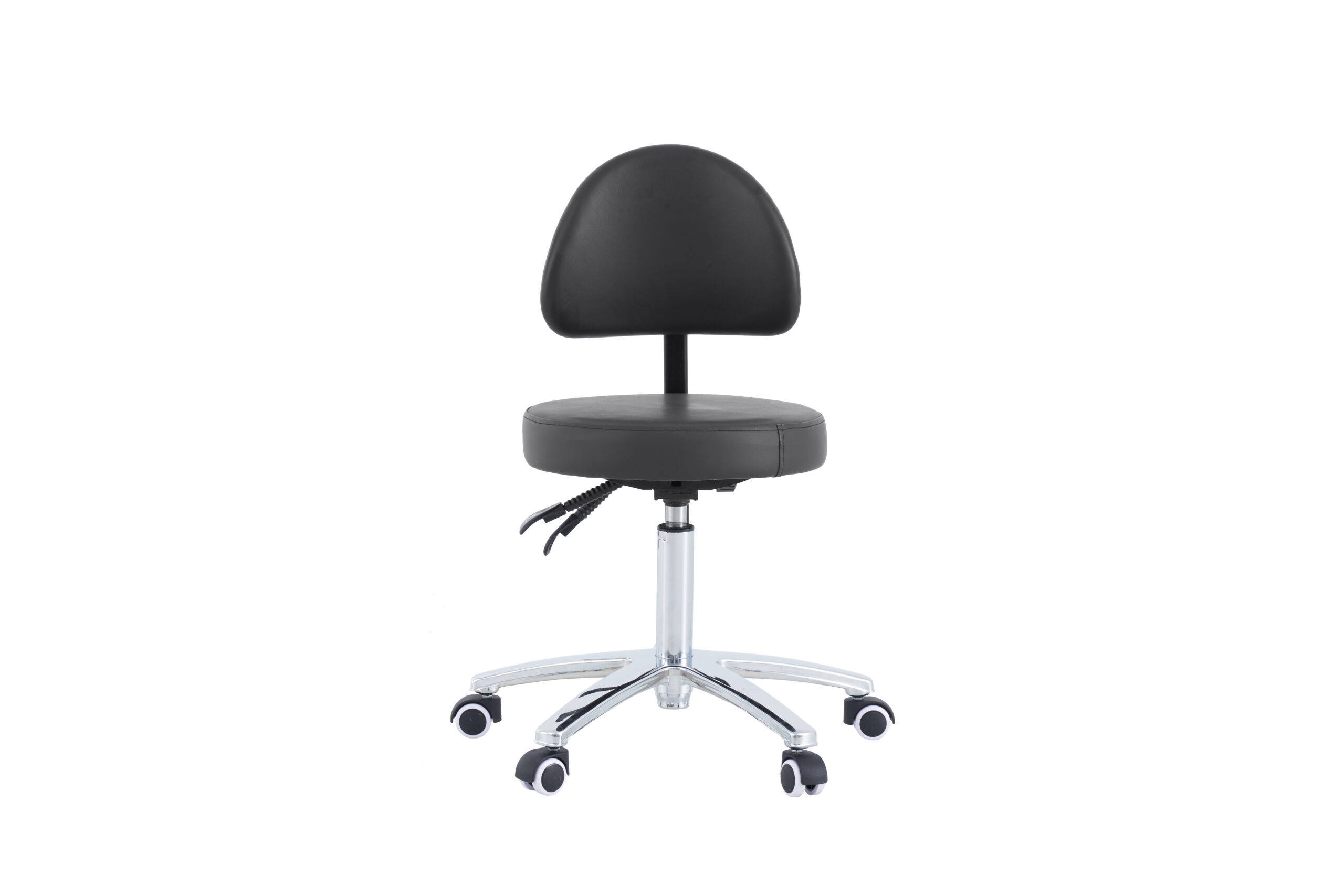 Șezut rotund cu memory foam, scaun cu spătar pentru cabinet SUPP