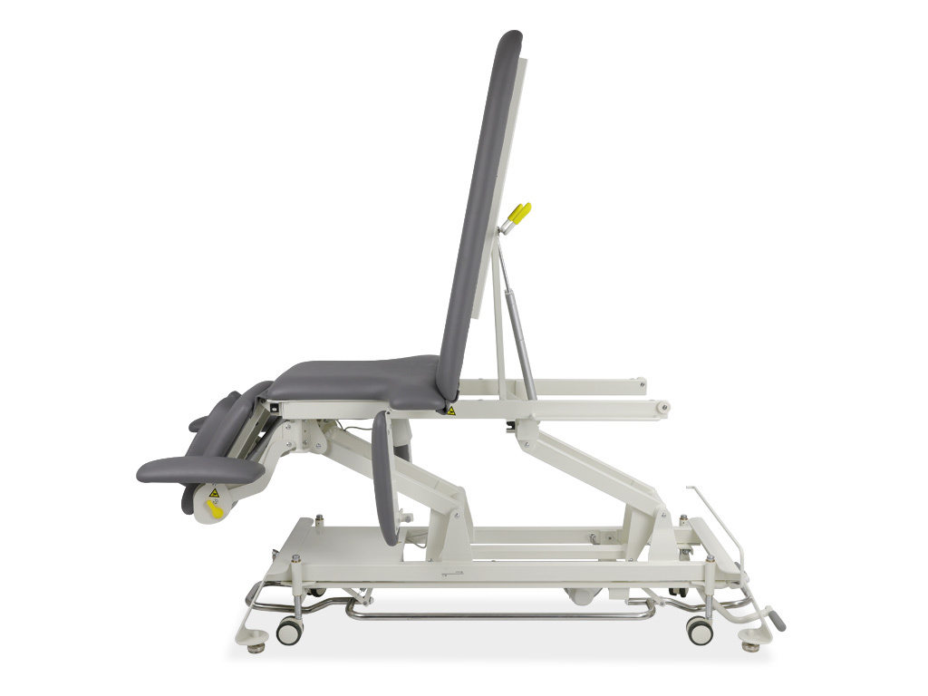 Masă cu secțiuni rabatabile EVERO X7 ERGO – 7 segmente, cotiere, comandă la picior 360°, 200 kg - imagine 2